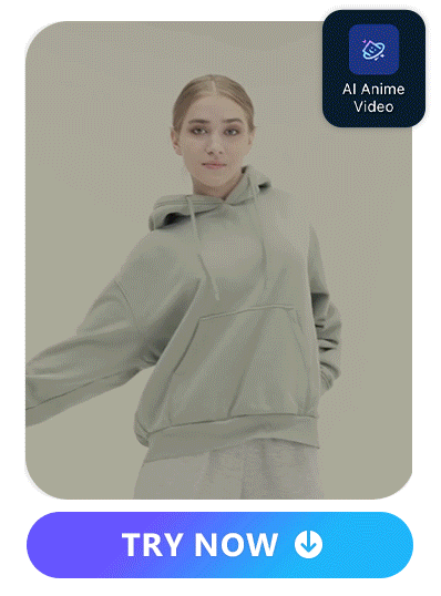 a woman dancing video applied with AI Anime Video effect with PowerDirector
